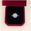 Image 4 : 2.00 CT GRA CERTIFIED ROUND BRILLIANT CUT MOISSANITE STONE VVS BLUE COLOR WITH 35 ROUND BRILLIANT CU