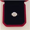 Image 4 : 3.00 CT GRA CERTIFIED ROUND BRILLIANT CUT MOISSANITE STONE VVS D COLOR SET IN ½ BEZEL SET IN 925 SIL
