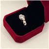 Image 5 : 3.00 CT GRA CERTIFIED ROUND BRILLIANT CUT MOISSANITE STONE VVS D COLOR SET IN ½ BEZEL SET IN 925 SIL