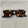 Image 2 : Ray-Ban Matte Black Orange Mirrored Sunglasses