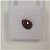 Image 2 : 7.0ct Natural Ruby Untreated - Pear Cut - 9.6*13.4mm. R.R.V $1,680.00