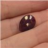Image 4 : 7.0ct Natural Ruby Untreated - Pear Cut - 9.6*13.4mm. R.R.V $1,680.00