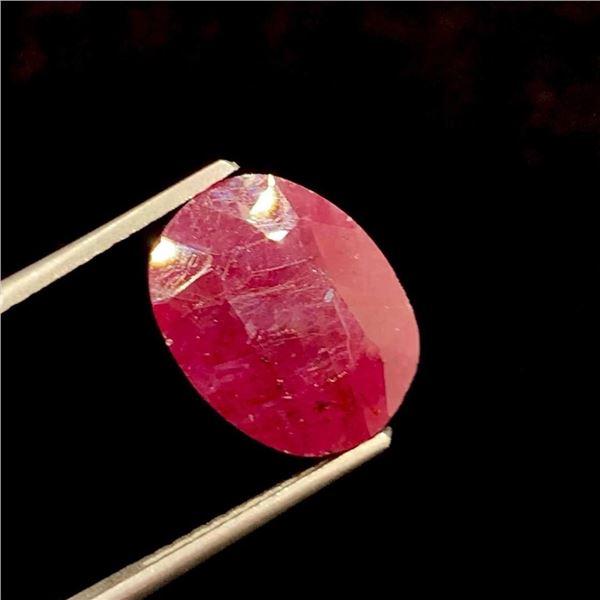 6.2 ct Certified Red Ruby gemstone PARCEL ($9,300 Appraisal)