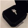 Image 2 : 14k Gold Plated 2.0ct Heart Cut Simulated Diamond (CZ) Ring - Size 8