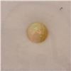 Image 3 : 2.0ct Natural White Fire Opal Round Cabochon Cut - 8.8*8.8mm