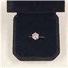 Image 2 : Sterling Silver 1.0ct Simulated Diamond (CZ) Solitaire Ring, Resizable over 925 Sterling Silver w/ W