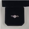 Image 3 : Sterling Silver 1.0ct Simulated Diamond (CZ) Twist Ring, Resizable over 925 Sterling Silver w/ White