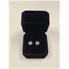 Image 1 : Platinum Plated 2.0ct Each Simulated Diamond (CZ) Stud Earrings
