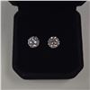 Image 4 : Platinum Plated 2.0ct Each Simulated Diamond (CZ) Stud Earrings