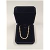Image 1 : 14K Gold Plated 4.0mm Twisted Rope Necklace 23.5" Long