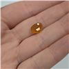 Image 4 : 4.1ct Natural Yellow Sapphire, Untreated Oval Cut - 6.9*9.5mm. R.R.V $900.01