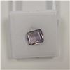 Image 2 : 8.6ct Natural Pink Amethyst, Untreated Emerald Cut - 10.8*12.9mm. R.R.V $650.01