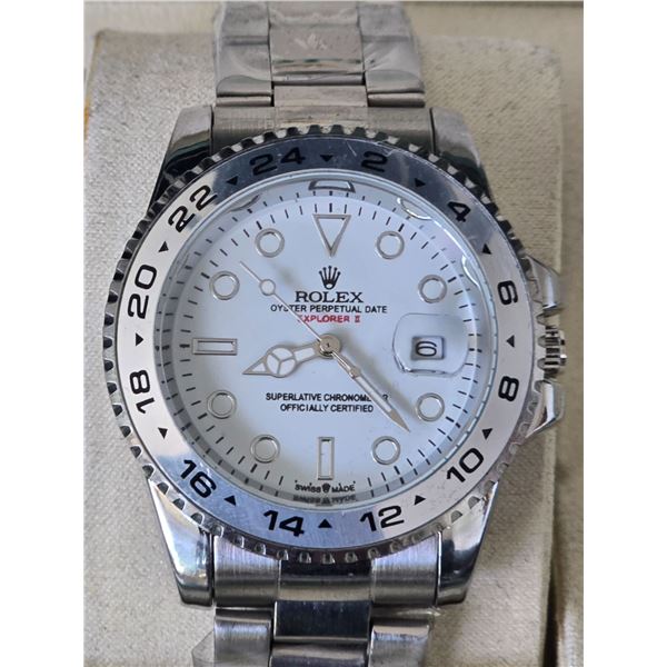 Premium Automatic Costume Watch - Stainless steel - Box & Accessories
