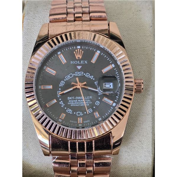 Premium Automatic Costume Watch - Stainless steel - Box & Accessories