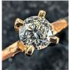 Image 3 : 10K Golden 0.25ct Lab Diamond Ring - R.R.V. $1380