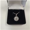 Image 3 : 1.40ct Moissanite Pendant over 925 Sterling Silver - R.R.V $1,040.00