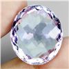 Image 1 : Big 38.92 ct. Oval Cut Untreated Natural Purple Amethyst Bolivia 24.5x22 mm - Appraised Replacement 