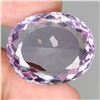 Image 1 : Huge 53.19 ct. Natural Untreated Oval Cut Amethyst Bolivia 29x24 mm - Appraised Replacement Value $ 