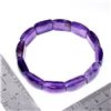 Image 3 : 17x11 mm 12pcs. Amethyst Bracelet - 8 inches long- Appraised Replacement Value $