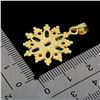 Image 3 : Rich Oval Cut Emerald Pendant in 14k Yellow Gold Plated 925 Sterling Silver - Appraised Replacement 