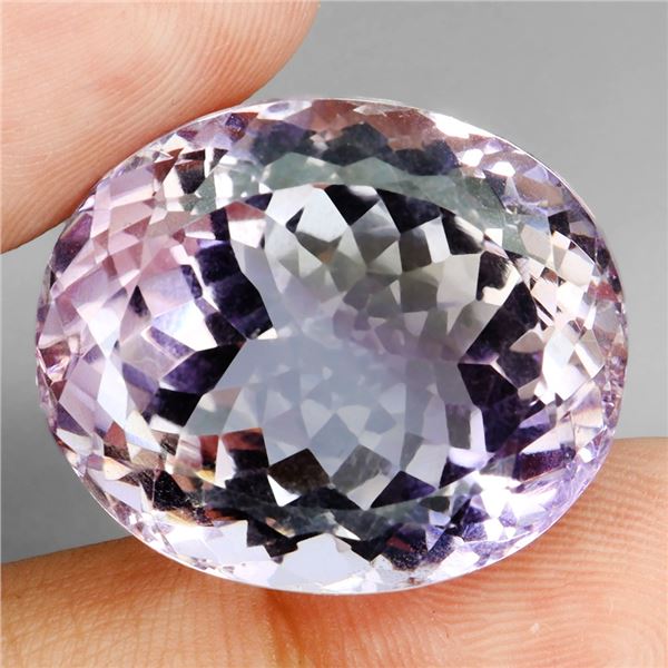 45.78 ct Huge Bi-Colour Ametrine (Amethyst and Citrine) Oval Cut 23x19 mm - Appraised Replacement Va