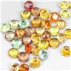 Image 2 : 4.09 ct. Round Cut Multi-Coloured Sapphires 38 pcs. Lot 2.6 mm Gemstones - Appraised Replacement Val