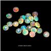 Image 1 : 4.27 ct. Round Cut Crystal Fire Opal AAA Full Flash Play Of Colour 22 pcs. Lot 4 mm Gemstones - Appr