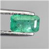 Image 1 : 0.87 ct. High Clarity and Value Octagon Cut Natural Unheated Emerald 7x4 mm Rare Gemstone - Appraise