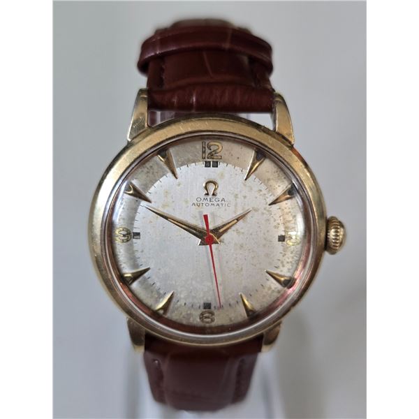 VERY, VERY RARE COLLECTOR’S AUTHENTIC 1947 OMEGA WATCH. CALIBRE 351 BUMPER - ONE OF THE MOS