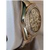 Image 3 : HIGH END AUTOMATIC, AAA QUALITY REPLICA WATCH, DIAMOND BEZEL AND DIAL, 3 SUB-DIALS, ROMAN NUMERALS, 