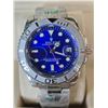 Image 1 : HIGH END AUTOMATIC 40 MM, MODEL 116622 AAA QUALITY REPLICA, PLATINUM BEZEL, BLUE DIAL, UNI-DIRECTION