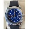 Image 1 : HIGH END AUTOMATIC 40 MM, MODEL SKY-DWELLER 336934 AAA QUALITY REPLICA, FLUTED WHITE GOLD BEZEL, BLU