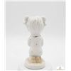 Image 3 : Porcelain Praying Girl Figurine and Elephant Figure Pair