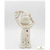 Image 3 : Porcelain Clown Figurines Trio with Gold Trim and Polka Dots
