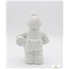Image 7 : Porcelain Clown Figurines Trio with Gold Trim and Polka Dots