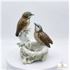 Image 1 : Hutschenreuther Germany Porcelain Bird Figurine Pair on Nest