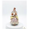 Image 1 : Porcelain Figurine of Seated Lady in Detailed Dress