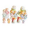 Image 1 : Porcelain Cherub and Angel Figurines, Hand Painted, Assorted Sizes