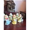Image 3 : 8 Ceramic Angel Figurines with Candle Holders