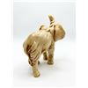 Image 3 : Carved Resin Elephant Figurine with Upturned Trunk