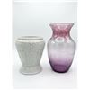 Image 3 : Otley Cow Butter Dish, White Relief Pot, Pink Glass Vase, Floral Dish, Small Crystal Dish