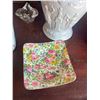 Image 5 : Otley Cow Butter Dish, White Relief Pot, Pink Glass Vase, Floral Dish, Small Crystal Dish