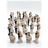 Image 1 : 20 Mixed Resin Bride and Groom Wedding Cake Topper Figurines