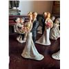 Image 5 : 20 Mixed Resin Bride and Groom Wedding Cake Topper Figurines