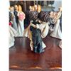 Image 8 : 20 Mixed Resin Bride and Groom Wedding Cake Topper Figurines