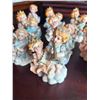 Image 3 : 13 Porcelain Angel Figurines with Musical Instruments and Crowns