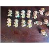 Image 2 : 17 Ceramic Cherub Figurines with Floral Crowns