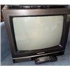 Image 2 : Sansui TVM1315 CRT Television with Antenna and Electrohome 33CG11 TV Receiver with Remote