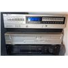 Image 2 : Sanyo VCR 4000 Betamax Video Recorder, Symphonic DVD VHS Player, Sony HiFi Stereo Control