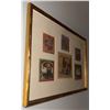 Image 3 : Framed Collection of Illuminated Manuscript Miniatures, Five Pieces Under Glass